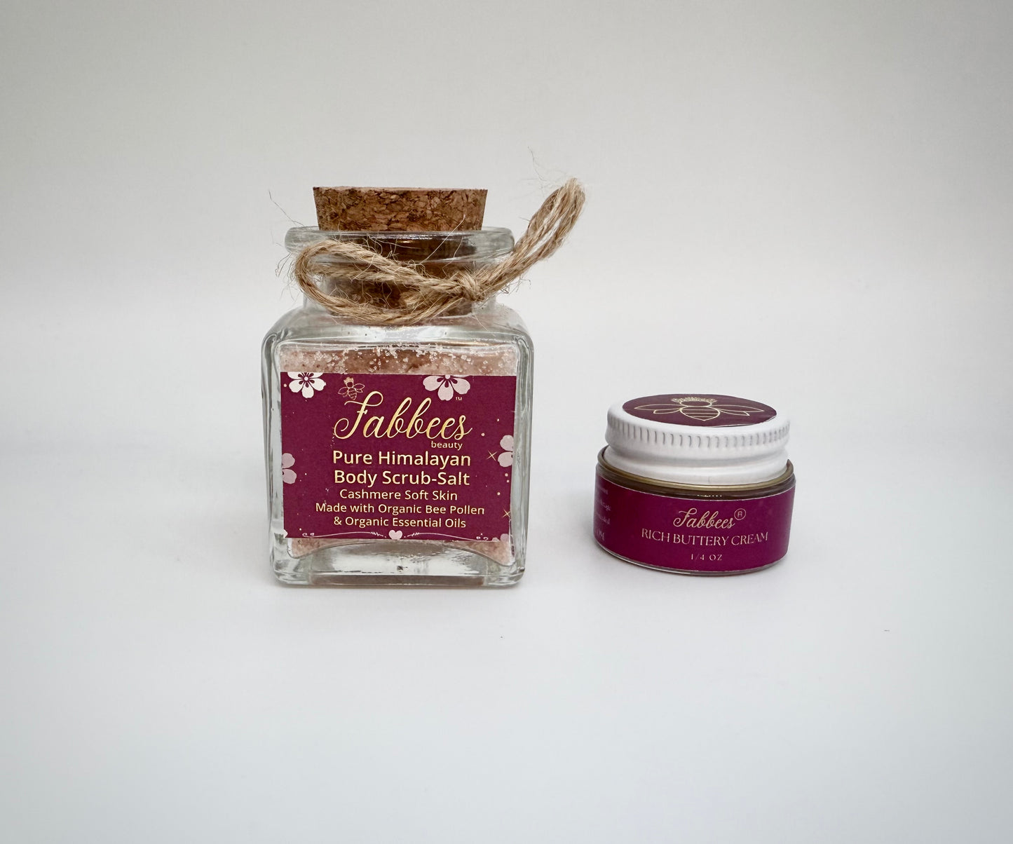 Sampler Set Fabbees®️Scrub-Salt+Rich Buttery Cream