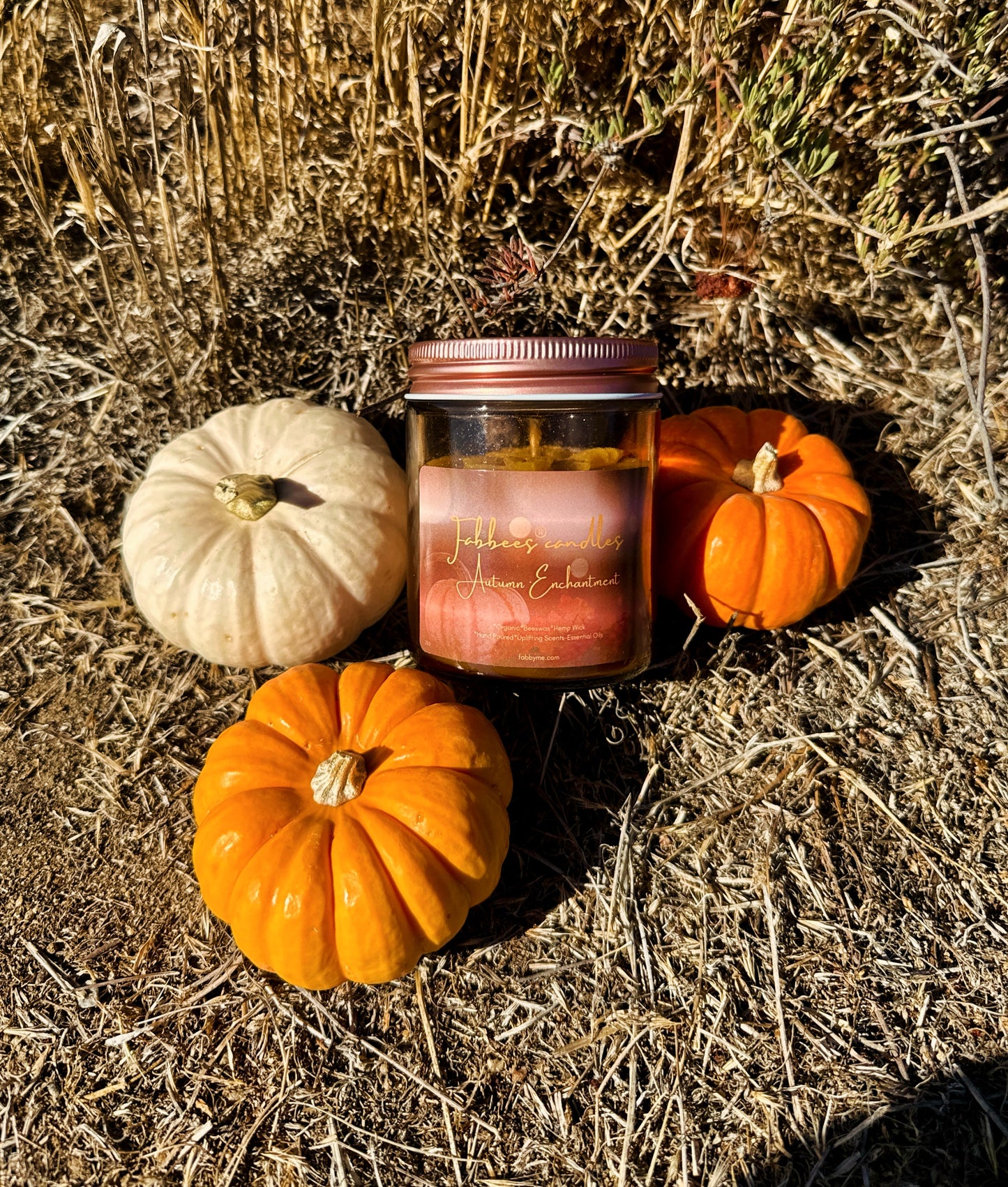 Autumn Enchantment                  Limited Edition Beeswax Candle