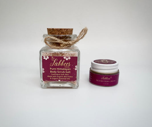 Sampler Set                                    Fabbees®️Scrub-Salt+Rich Buttery Cream